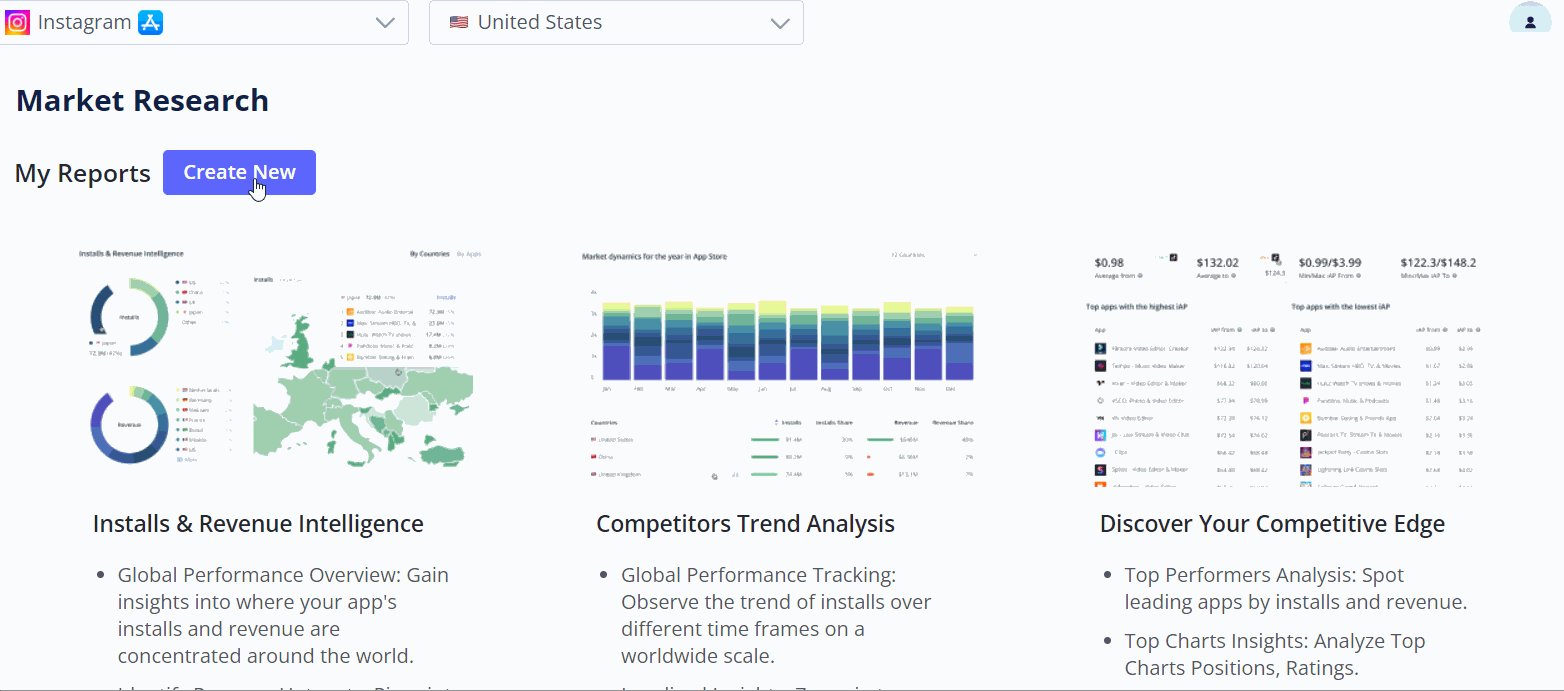 Market Research tool